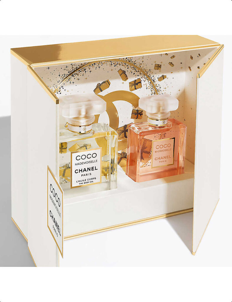 chanel beauty gift set and perfume